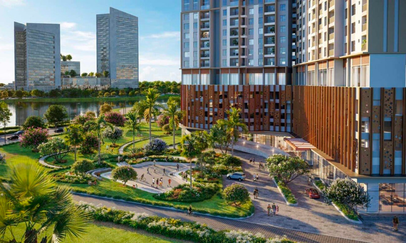 Tiện ích tại Eaton Park trong nội khu